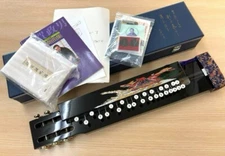 Peacock harp  acoustic Masao Koga Red Mt.Fuji taisho goto koto with  Case