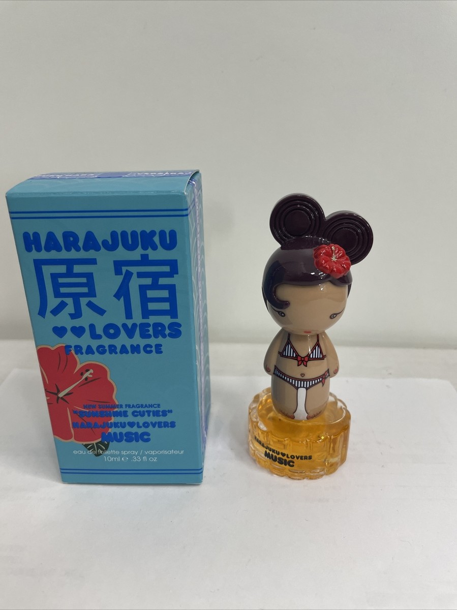 Harajuku Lovers Sunshine Cuties Music Mini Spray EDT 10ml RARE No Cello