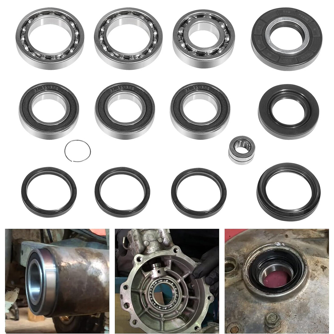 Lower Steering Stem Bearing & Seal Kit For Honda TRX250 Recon – Replaces 25-1460 (1997-2024)