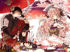 Anime Couple  Gaming Mat Desk 18829