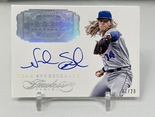 2017 Panini Flawless Noah Syndergaard Auto /20 Mets