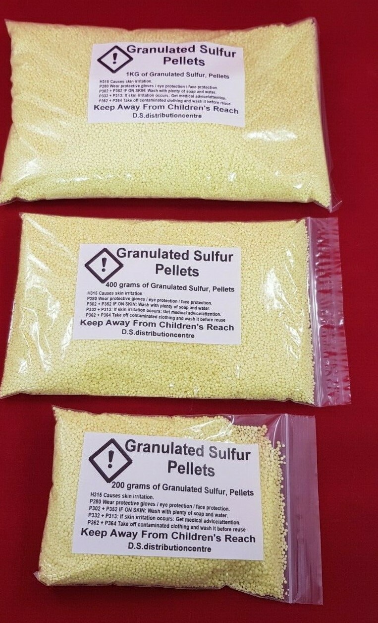 Sulphur Powder or Granulated 99.9 pure eBay