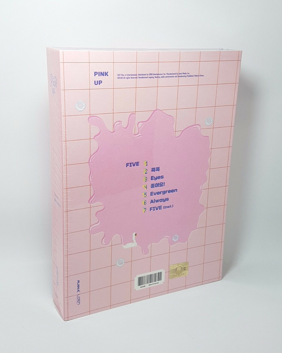 Apink 6th Mini Album Pink Up A Ver. CD+Photobook+Photocard+