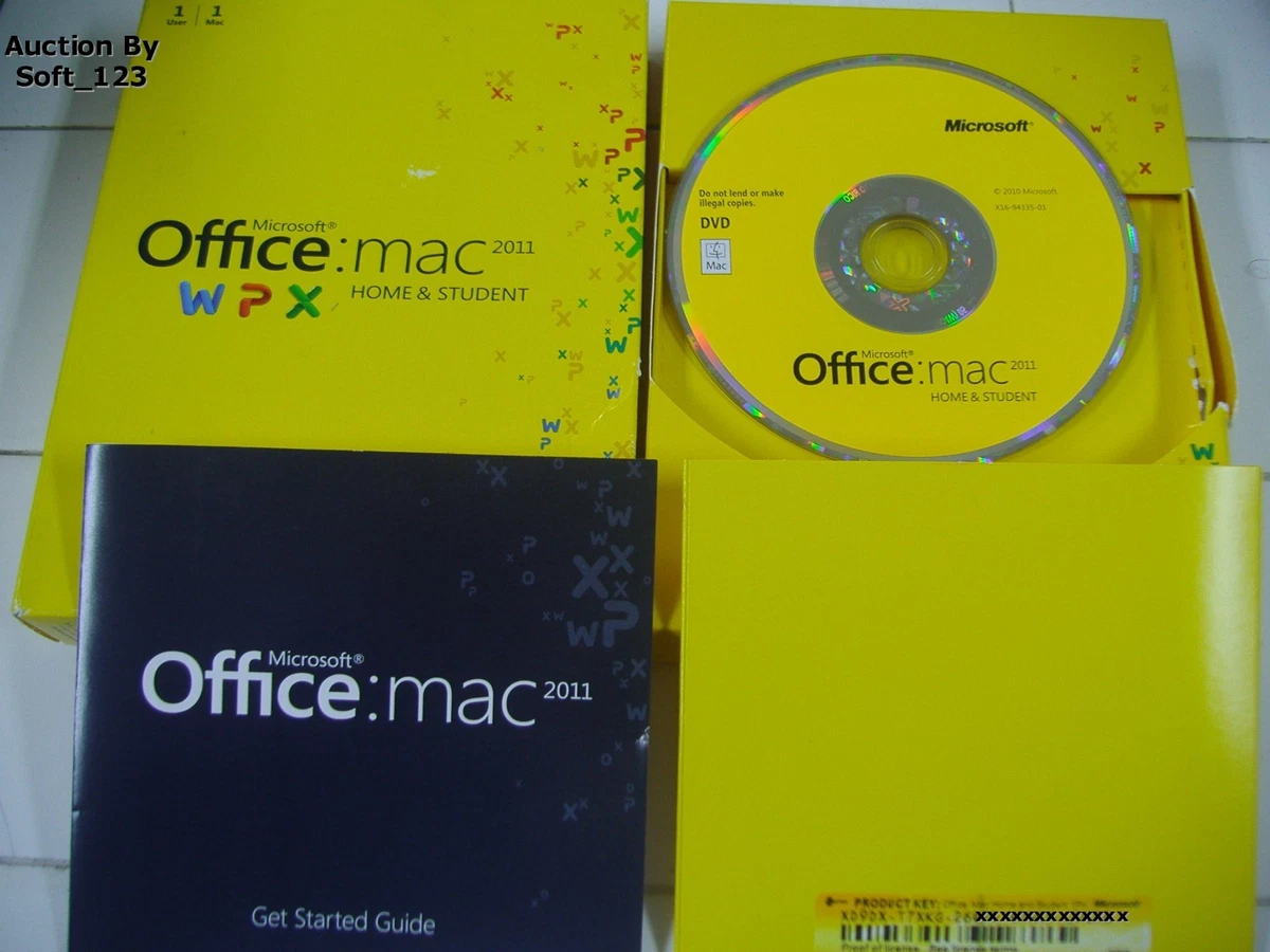 Microsoft Office For Mac 2011 for sale - eBay