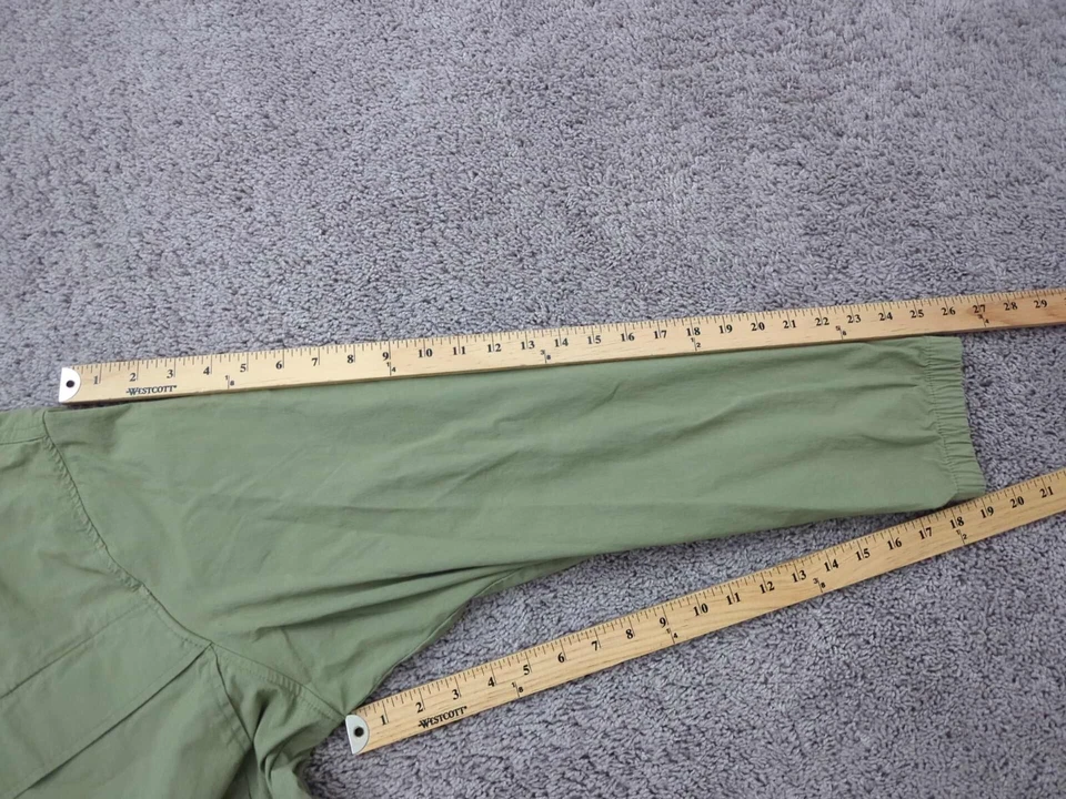 Camisa Antigua Azul Marino Con Botones Para Hombres XXL Manga Larga Bolsillos Exterior Estilo Militar Foto 3 de 4