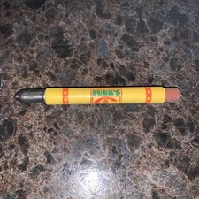 Vtg Funk’s G Hybrid Ad Bullet Pencil Farming Ag Seed Sales