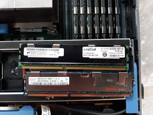Dell PowerEdge R710 E02S Intel Xeon X5550 64GB PC3 NO HDD Server w/ 2x 570w PSU - Picture 12 of 15
