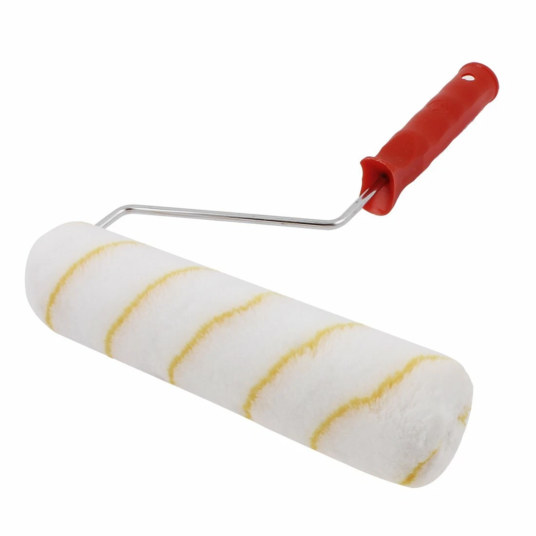 Plush Sleeve Cover Wall Paint Painting Brush Roller Red 9 Inch Length 1 Piece