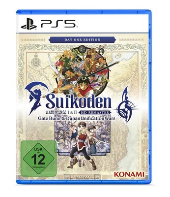 Suikoden 1 & 2 HD Remaster (Day One Edition) | PS5 Spiel | neu & ovp