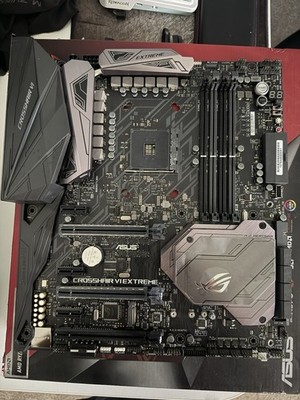 ASUS ROG Crosshair VI Extreme X370 ATX Motherboard AMD Socket AM4 Aura Sync RGB