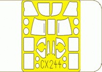 Eduard 1/72 Sikorsky HH-60 Pave Hawk Paint Mask for HobbyBoss kit