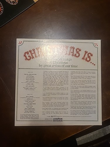 Christmas Is… V/A Goodyear LP Columbia CSP Holiday VG+!!!! - Picture 2 of 7