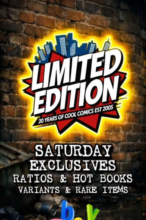 NEW RELEASES - HOT BOOKS - SDCC EXCLUSIVES - RATIO COVERS!