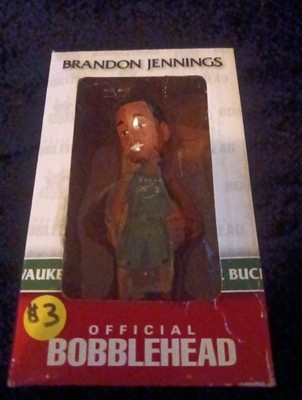 Milwaukee Bucks Brandon Jennings Official Bobblehead