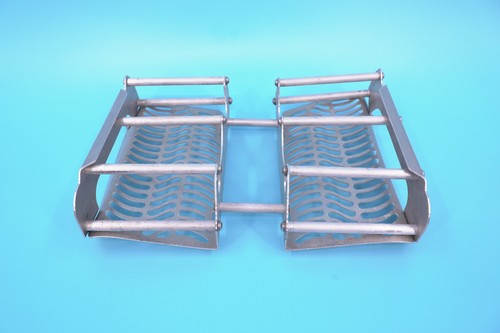 2007 06-09 Yamaha YZ250F YZ 250F Unabiker Radiator Rad Guards Aluminum Set - Bild 5 von 8