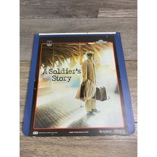 A Soldiers Story RCA CED Videodisc 1984 Norman Jewison Denzel Washington 14046