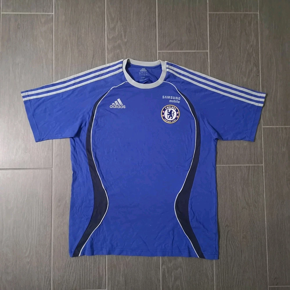 Vintage Retro 2006/07 Chelsea FC CFC Shirt Trikot Größe: S Pashanim Y2K Adidas