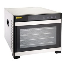 Buffalo Food Dehydrator Drier Dryer Metal 6 Tray Preserver Jerky Stainless