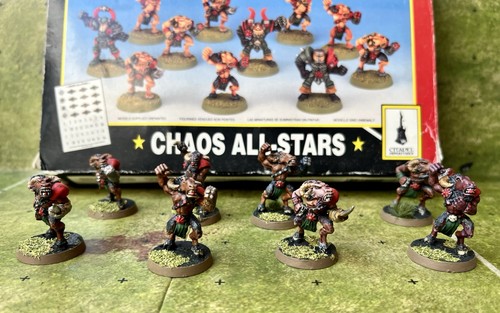 Blood Bowl 3rd Edition Chaos All Stars Team In Original Box - Picture 3 of 3