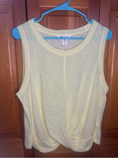 Athleta Yellow Twist Tank Top (new, never wor...