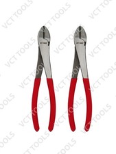 2‑Pack 10″ Heavy Duty Diagonal Cutting Pliers – Heat Treated Steel Wire Cutters