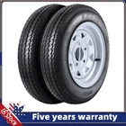 Trailer Tires on Rim 4.80-12 4.80x12 5 Lug on 4.5" Load Range C 6PR 12" Rims T