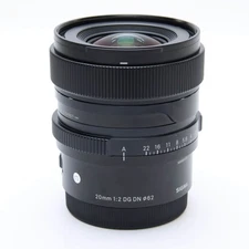 SIGMA 20mm F/2 DG DN Contemporary (for SONY E mount) -Near Mint- #271