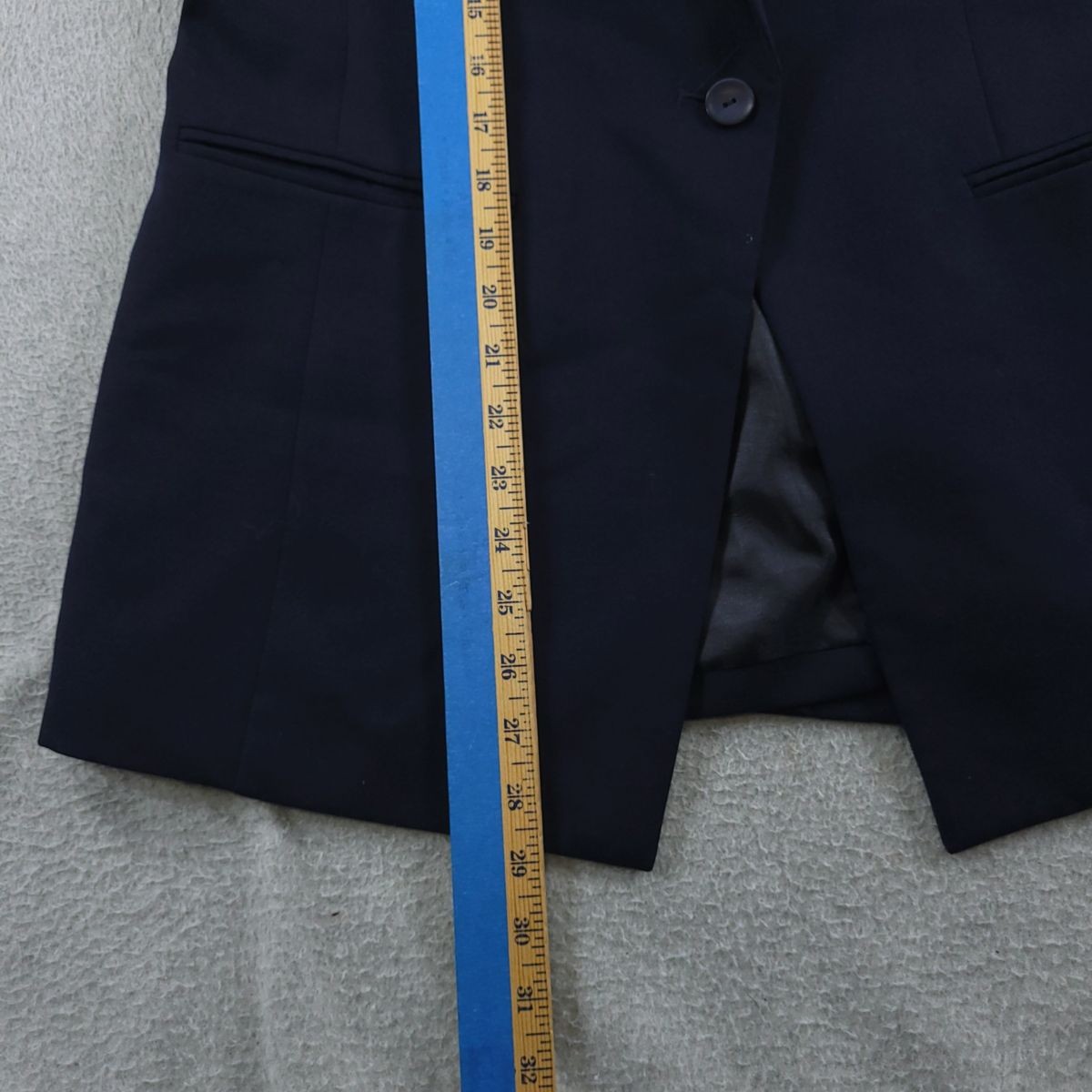 Pendleton Blazer Womens 10 Navy One Button Single… - image 11