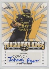 2015 Leaf US Army All-American Bowl Yellow 1/5 Johnny Frasier #TK-JF2 Auto 0b2