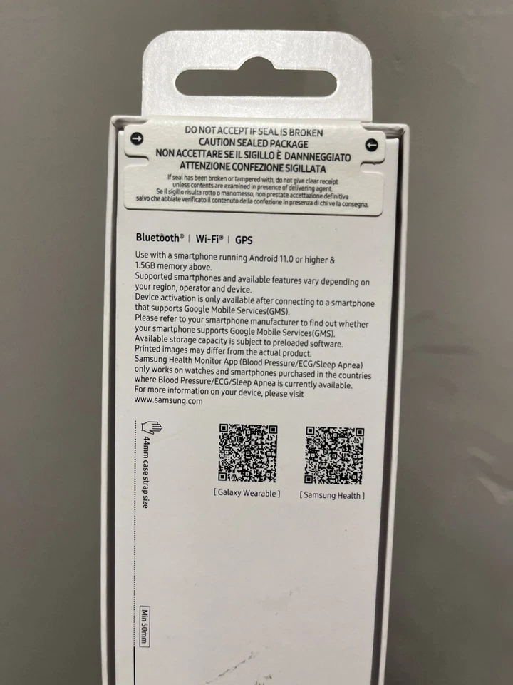 Samsung Galaxy Watch 7 44mm LTE SM L310 Brand New Sealed Silver  - Image 4 of 4