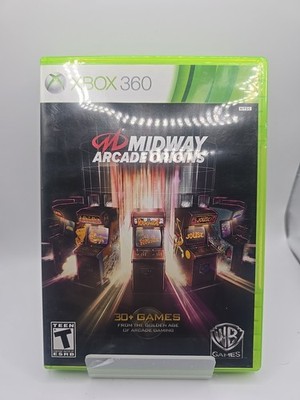 Midway Arcade Origins (Microsoft Xbox 360, 2012) Tested Works