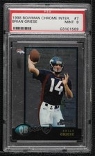 1998 Bowman Chrome Interstate Brian Griese #7 PSA 9 MINT 0tu0