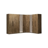 Luxus Kleiderschrank Eckschrank SchräNke Schrank Holz Holzschrank Schlafzimmer