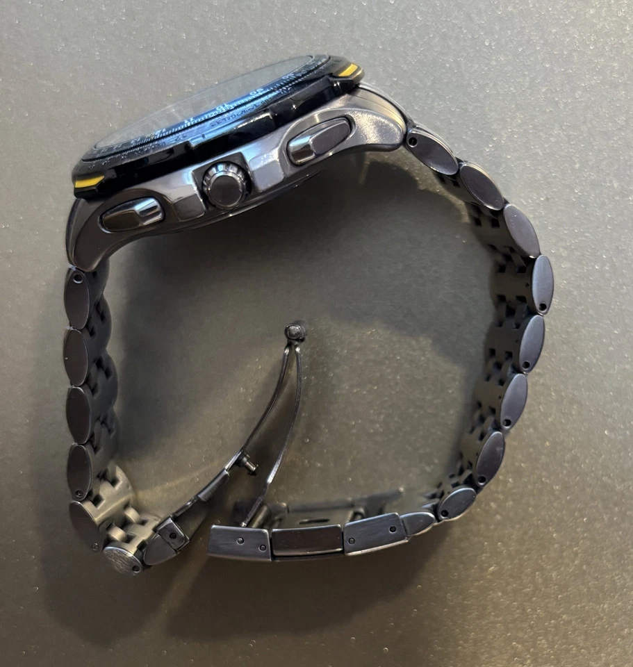 Relógio Citizen masculino Blue Angels Skyhawk relógio A-T Eco-Drive JY0040 -59L - Imagem 4 de 4