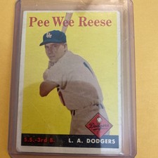 1958 Topps - Pee Wee Reese #375