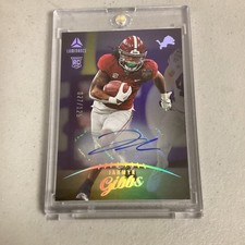 2023 Panini Luminance Jahmyr Gibbs Rookie Auto #27/125 