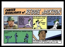 Reggie Jackson 2022 Topps Heritage # 73TC-9 1973 Comics Oakland Athletics