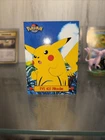 PIKACHU 1999 Topps TV Animation Series 1 |Character Cards #TV2 | #25 Near Mint