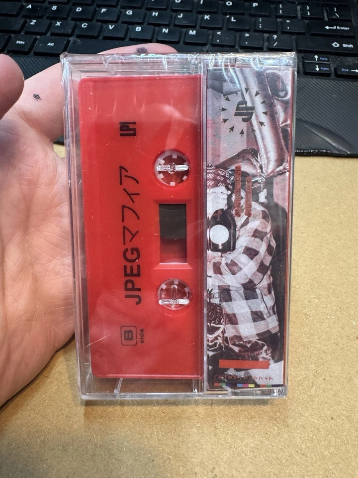JPEGMAFIA - LP! OFFLINE Cassette Tape Red SEALED - Image 3 of 4