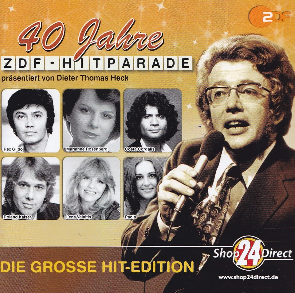 40 Jahre ZDF-HITPARADE- präs.: DIETER THOMAS HECK - 6 CD - Die große Hit-Edition - Bild 1 von 2