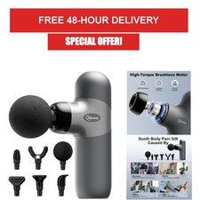 cotsoco Mini Massage Gun Deep Tissue Percussion Massager 6 Heads