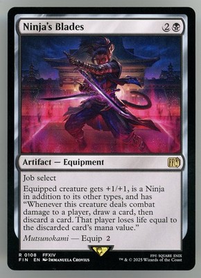 Ninja's Blades Final Fantasy Regular
