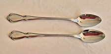 Oneida Craft Deluxe Chateau Stainless 2 Infant Feeding Spoons 5 1/2" Flatware
