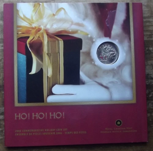 2006 Commemorative Coin Set HO!HO!HO! RCM