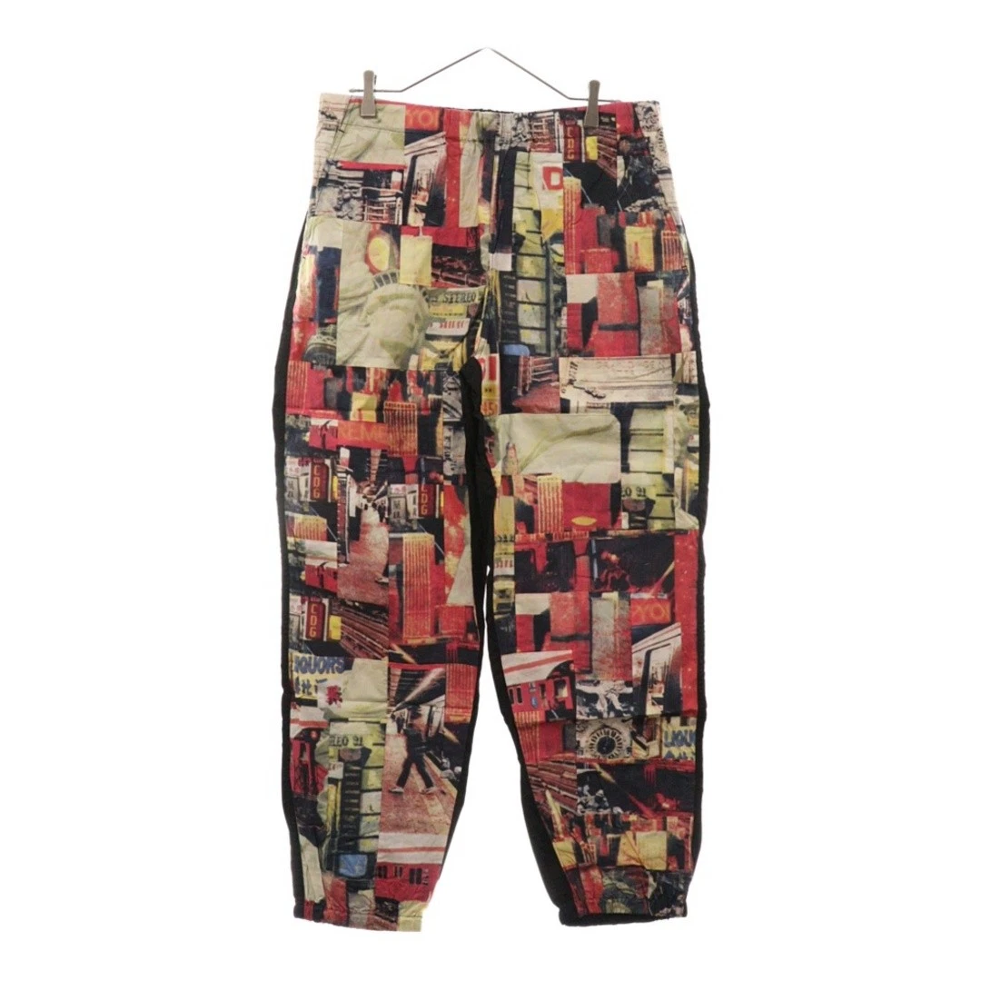 SUPREME 18AW x COMME des GARCONS SHIRT pantalon patchwork motif total pantalon occasion 0