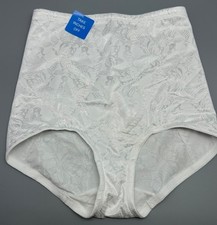 Vtg NOS Maidenform FLEXEES White Satin Maximum Control Slimmer Girdle Sz XL