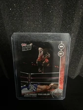 "THE DEMON" FINN BALOR Defeats AJ STYLES TLC WWE Topps Now 2017 94cc #146