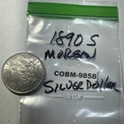 1890-S Morgan 90% Silver Dollar Great Shape COBM-9858