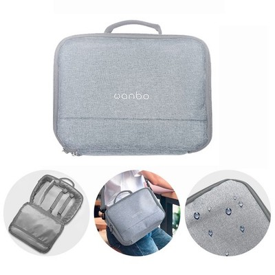 Wanbo Projektor Tasche für T2 Free T2 Max Cube 2 Pro Schutzhülle Grau