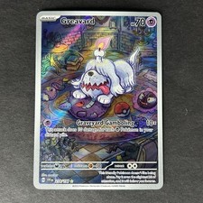 Pokemon Greavard Scarlet & Violet Base Set Illustration Rare #214 on eBay